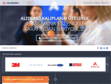 Tablet Screenshot of akademika.com.tr